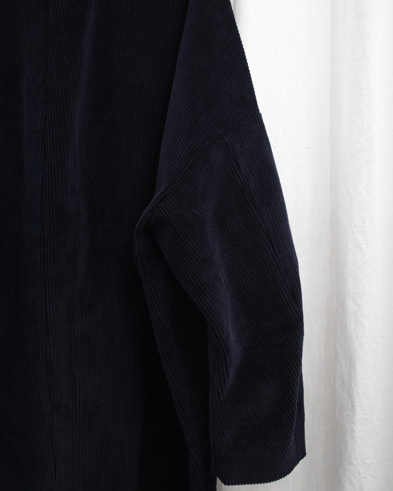 << Re: >> COCOON COAT (OA-AW22-CT-103-01) Midnight Navy