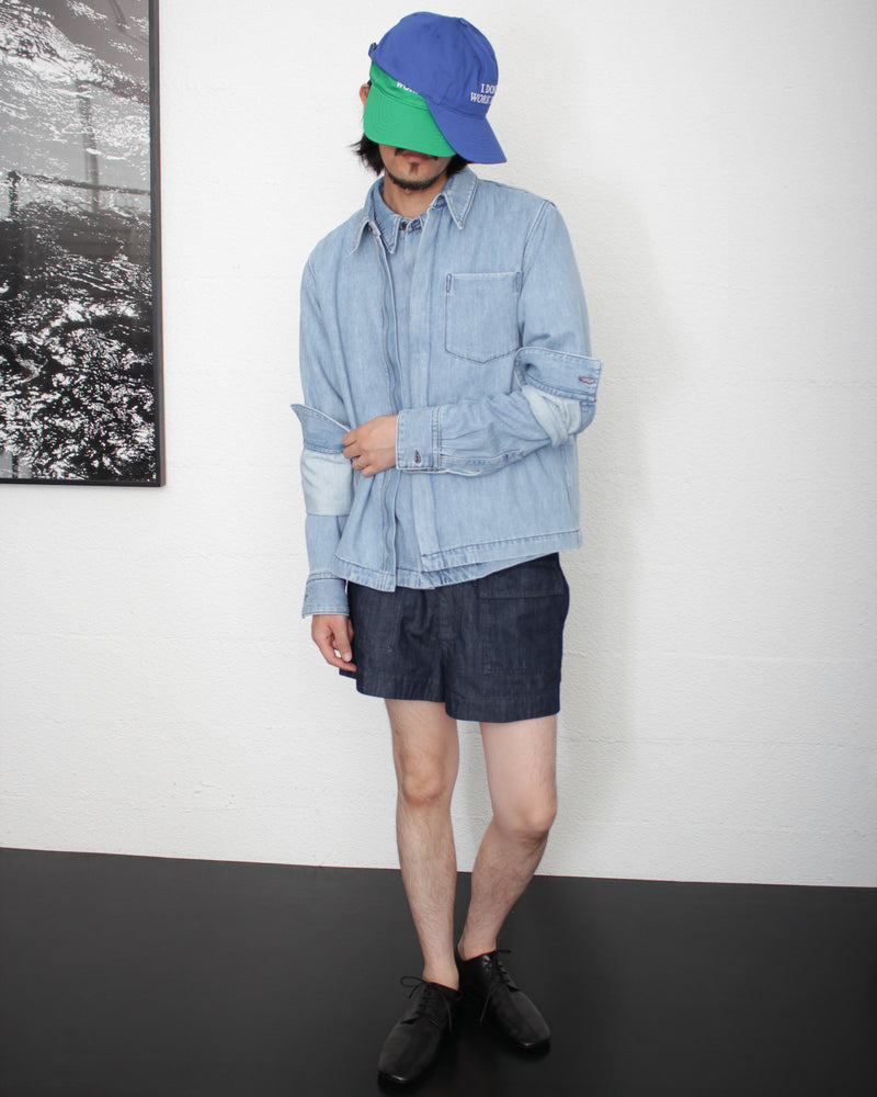 DRIES VAN NOTEN / CORRANS DEN 2381 M.W.SHIRT - Light Blue (252-020725-2381)