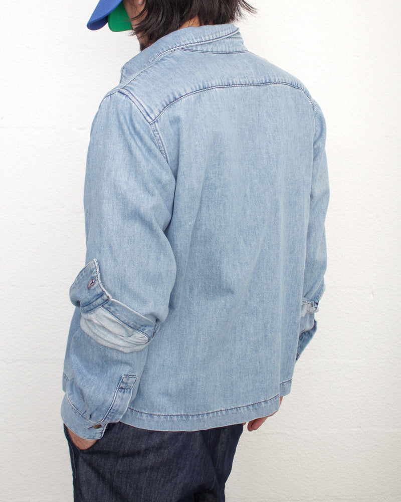 DRIES VAN NOTEN / CORRANS DEN 2381 M.W.SHIRT - Light Blue (252-020725-2381)