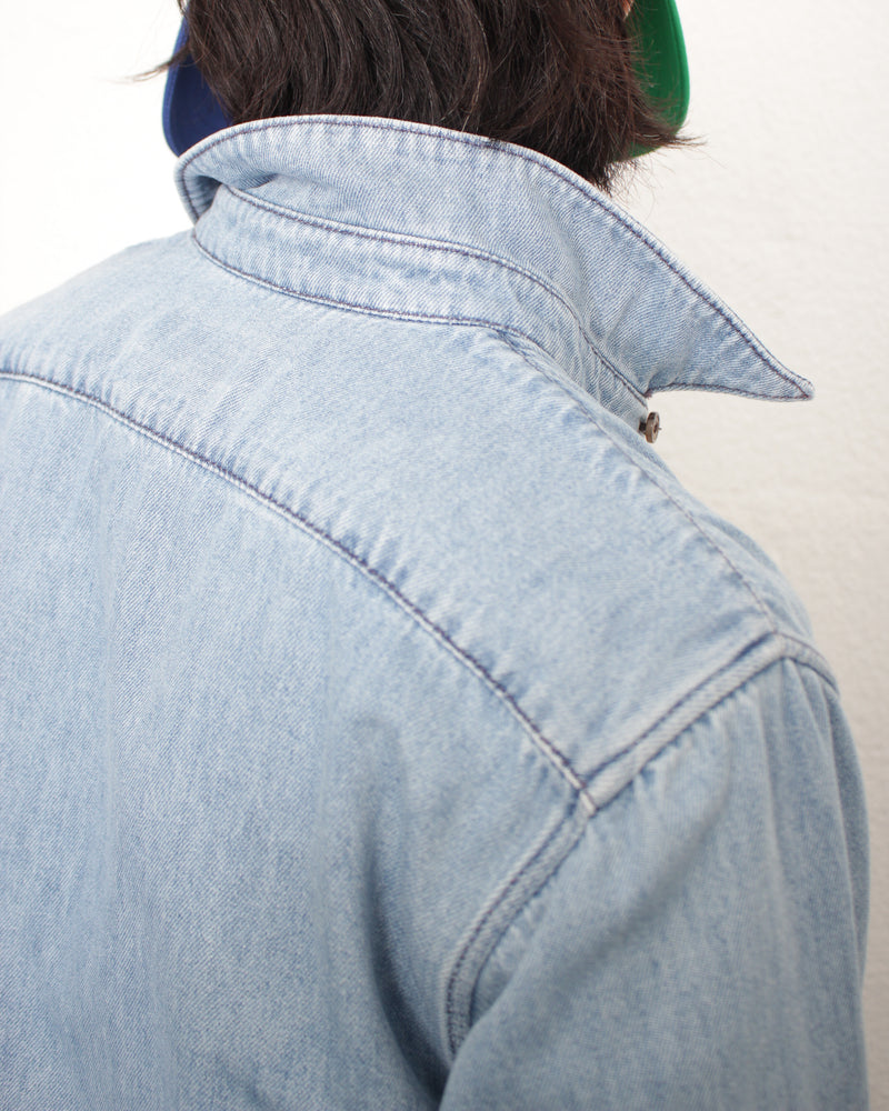 DRIES VAN NOTEN / CORRANS DEN 2381 M.W.SHIRT - Light Blue (252-020725-2381)