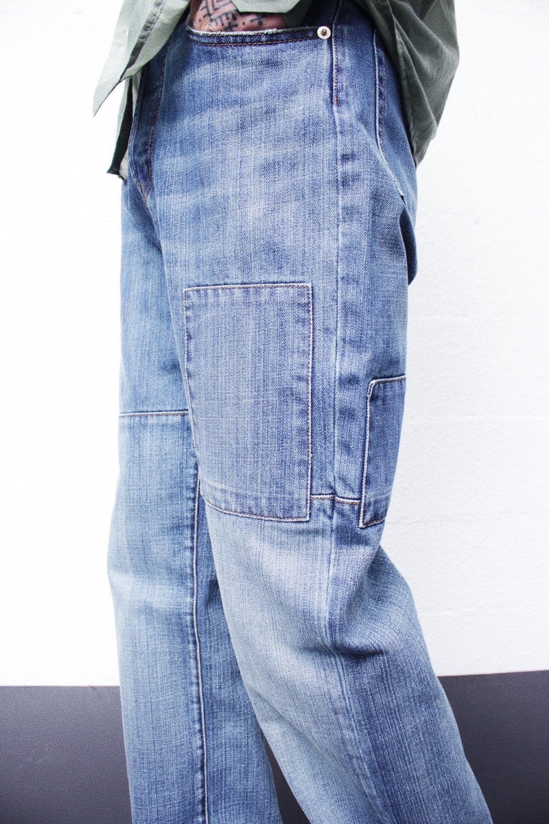 WALES BONNER / CHANCE DENIM (MS26DE01-CO06) Indigo – Mukta / Sal
