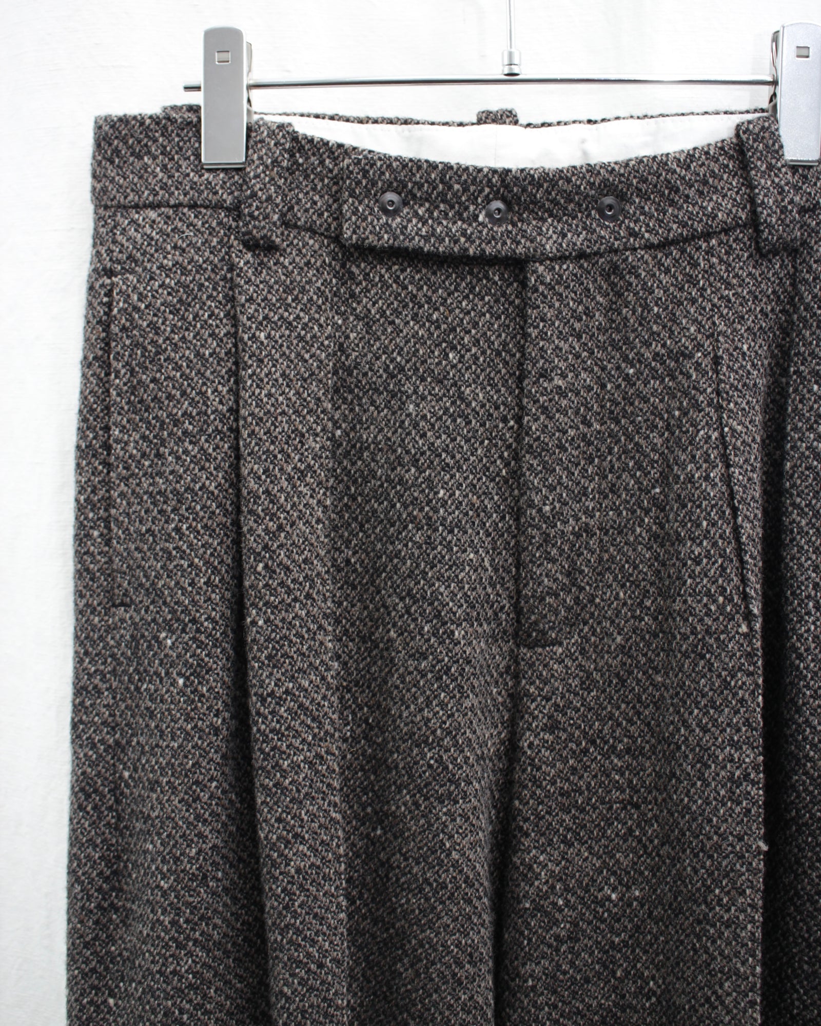パンツ omar afridi 21aw fox tweed Omar Afridi（オマールアフリディ）の「PRESSED TROUSERS FOX