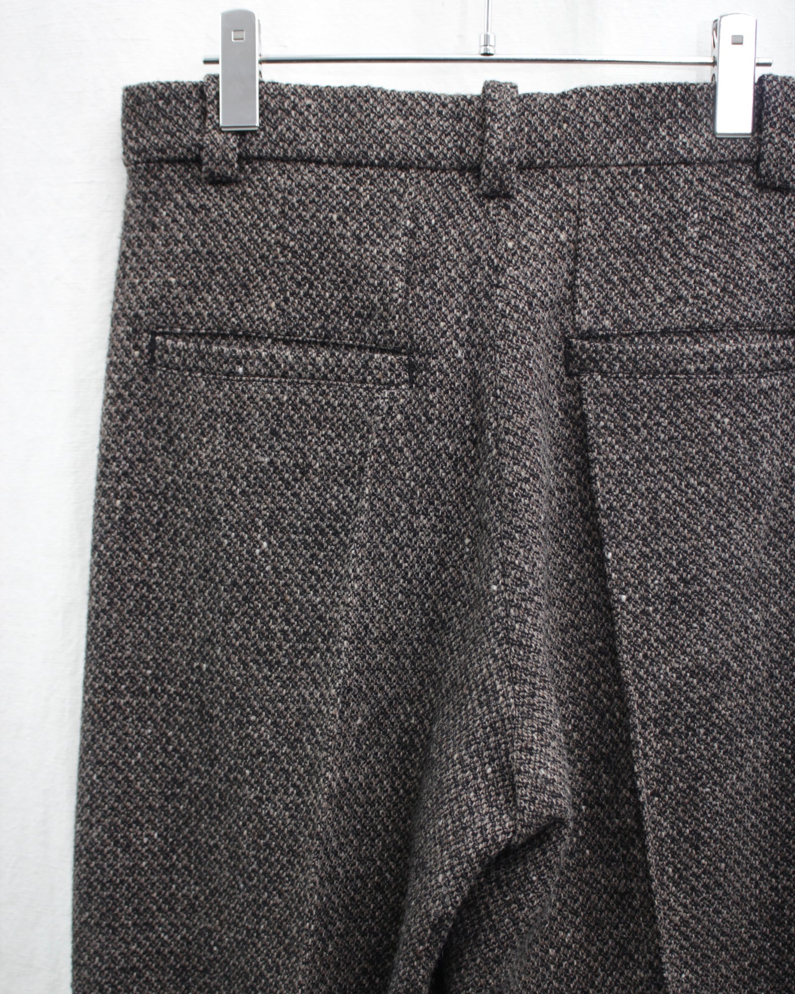 パンツ omar afridi 21aw fox tweed Omar Afridi（オマールアフリディ）の「PRESSED TROUSERS FOX