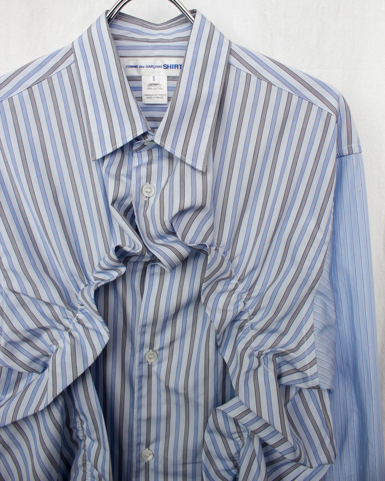 COMME des GARCONS SHIRT ストール 迷彩×ストライプ COMME des GARCONS / コムデギャルソン ストライプ 迷彩