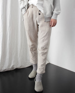 WILLIAM OWESON FÖRLAG / "OFFICIER-K" TROUSERS - Natural (S3-TR6-9C-4004)