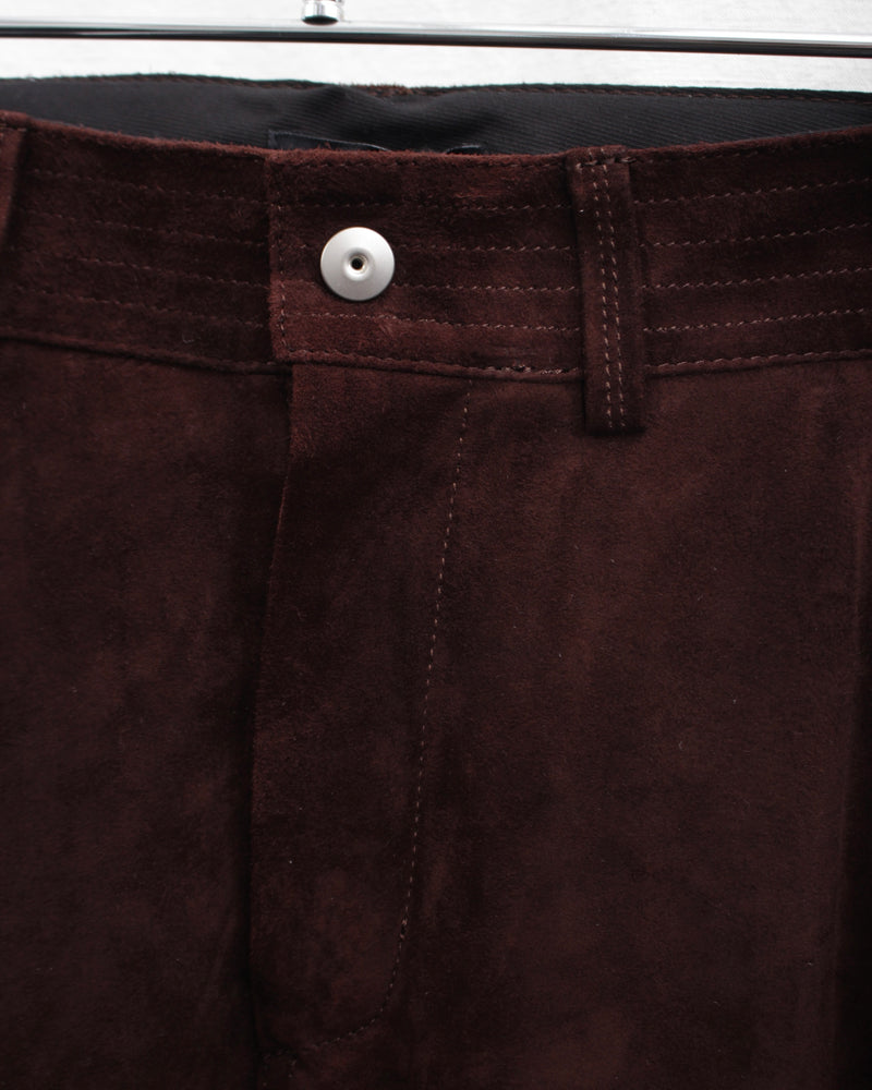 << Re: >> BIKER TROUSERS (OA-AW23-TRS-104-03) Brown