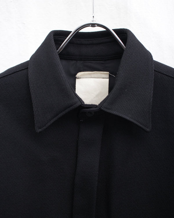 << Re: >> DRESS BUTTON SHIRT (OA-AW20-SHR-101-01) Black