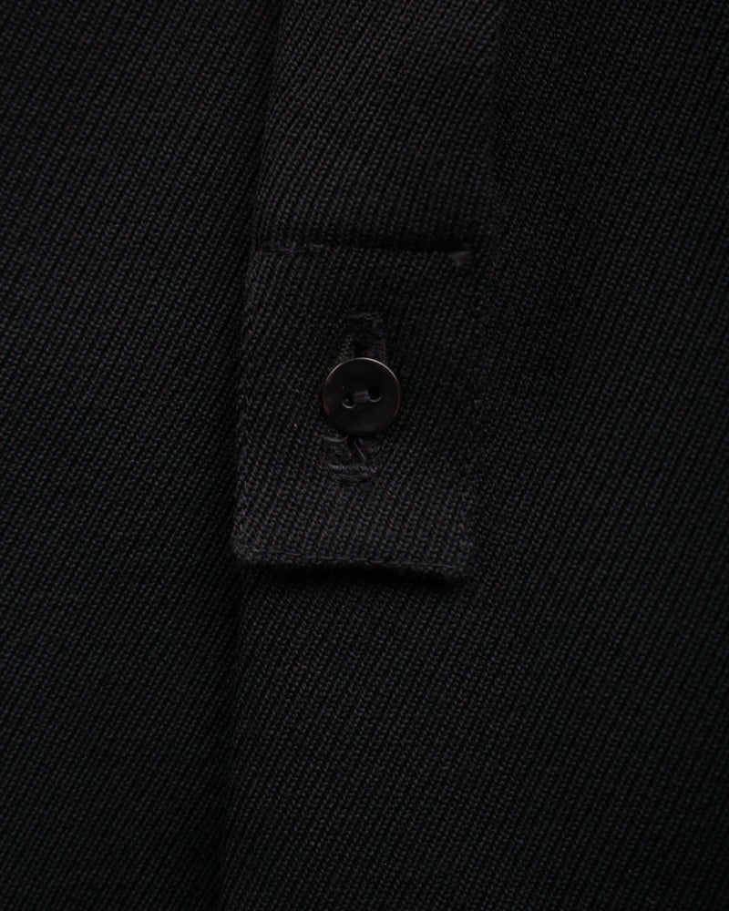 << Re: >> DRESS BUTTON SHIRT (OA-AW20-SHR-101-01) Black