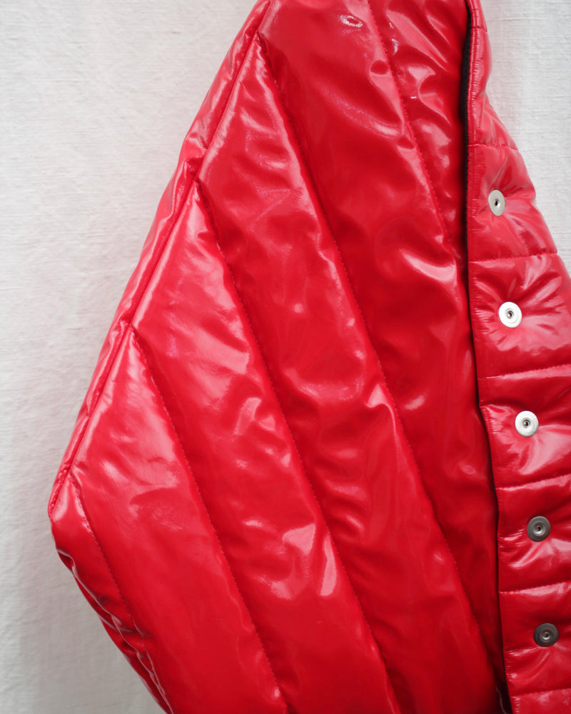 << Re: >> DISTORTED HAND BAG (OA-AW22-BAG-103-04) Red