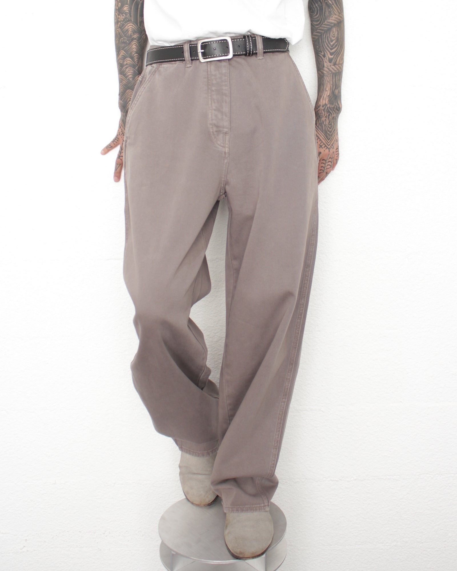 パンツ MONMON HOUSE / GREY DENIM - Grey (MMH01) MONMON HOUSE / GREY DENIM - Grey (MMH01) – Mukta / Sal