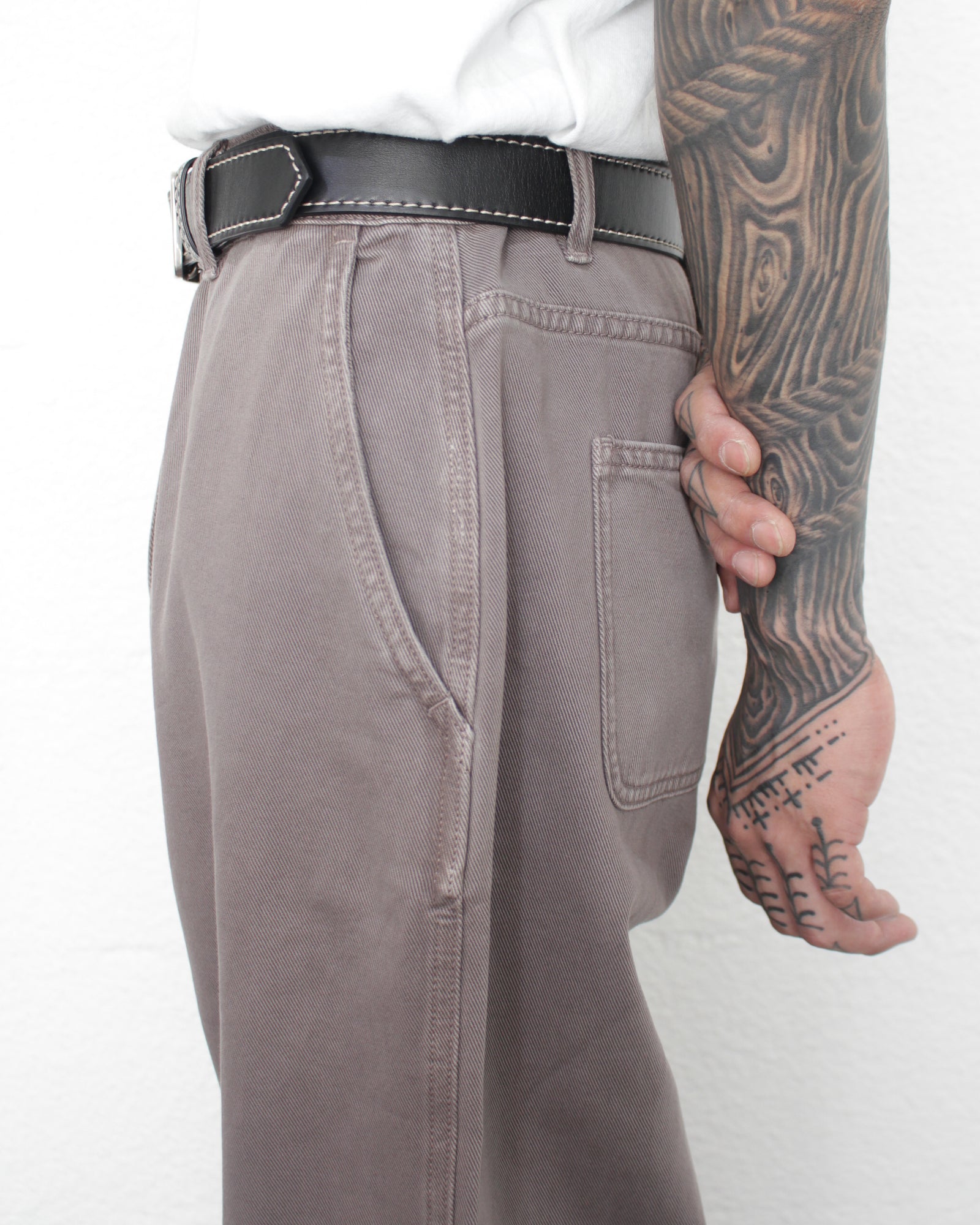 パンツ MONMON HOUSE / GREY DENIM - Grey (MMH01) MONMON HOUSE / GREY DENIM - Grey (MMH01) – Mukta / Sal