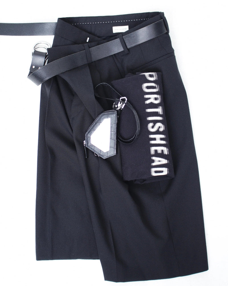 DRIES VAN NOTEN / PANROM SHORT 2057 M.W.PANTS - Black (252-020935-2057)