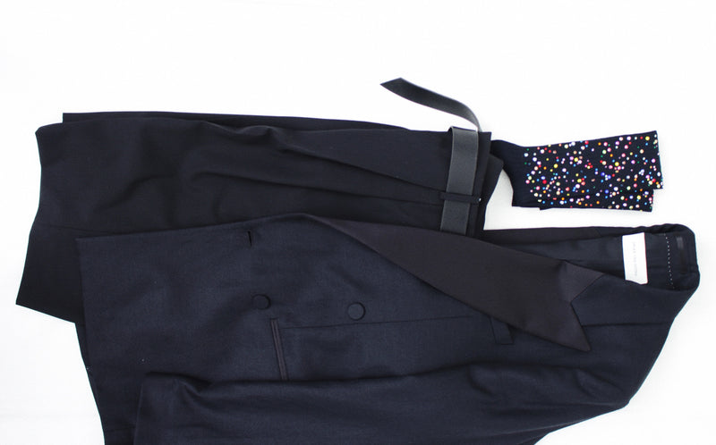 DRIES VAN NOTEN / PANROM SHORT 2057 M.W.PANTS - Black (252-020935-2057)
