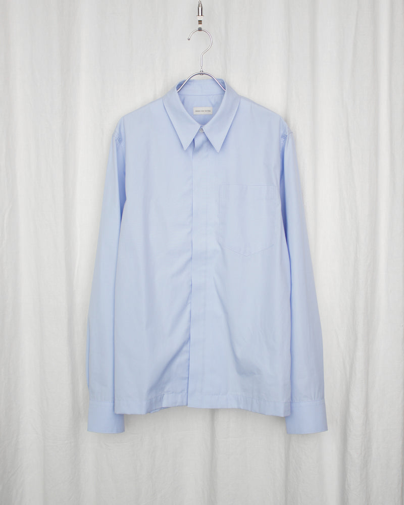 DRIES VAN NOTEN / CORRAN 2295 M.W.SHIRT - Light Blue (252-020708-2295)
