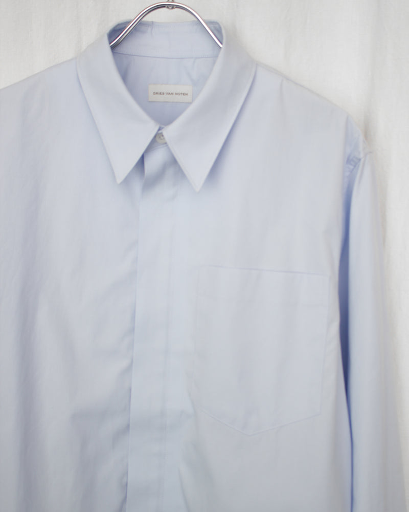 DRIES VAN NOTEN / CORRAN 2295 M.W.SHIRT - Light Blue (252-020708-2295)