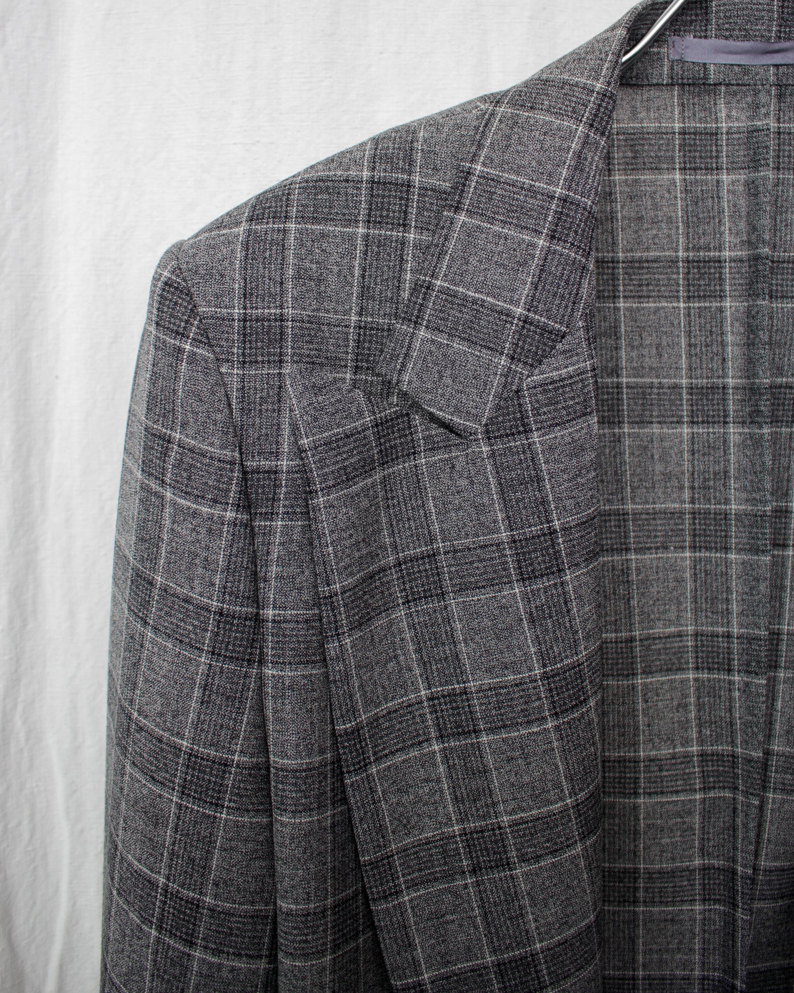 ジャケット・アウター 25SS CLASS GLENCHECK JACKET (CCFS04UNI) CLASS クラス 通販 GLENCHECK BUTTONLESS JACKET (CCFS04UNI) Grey
