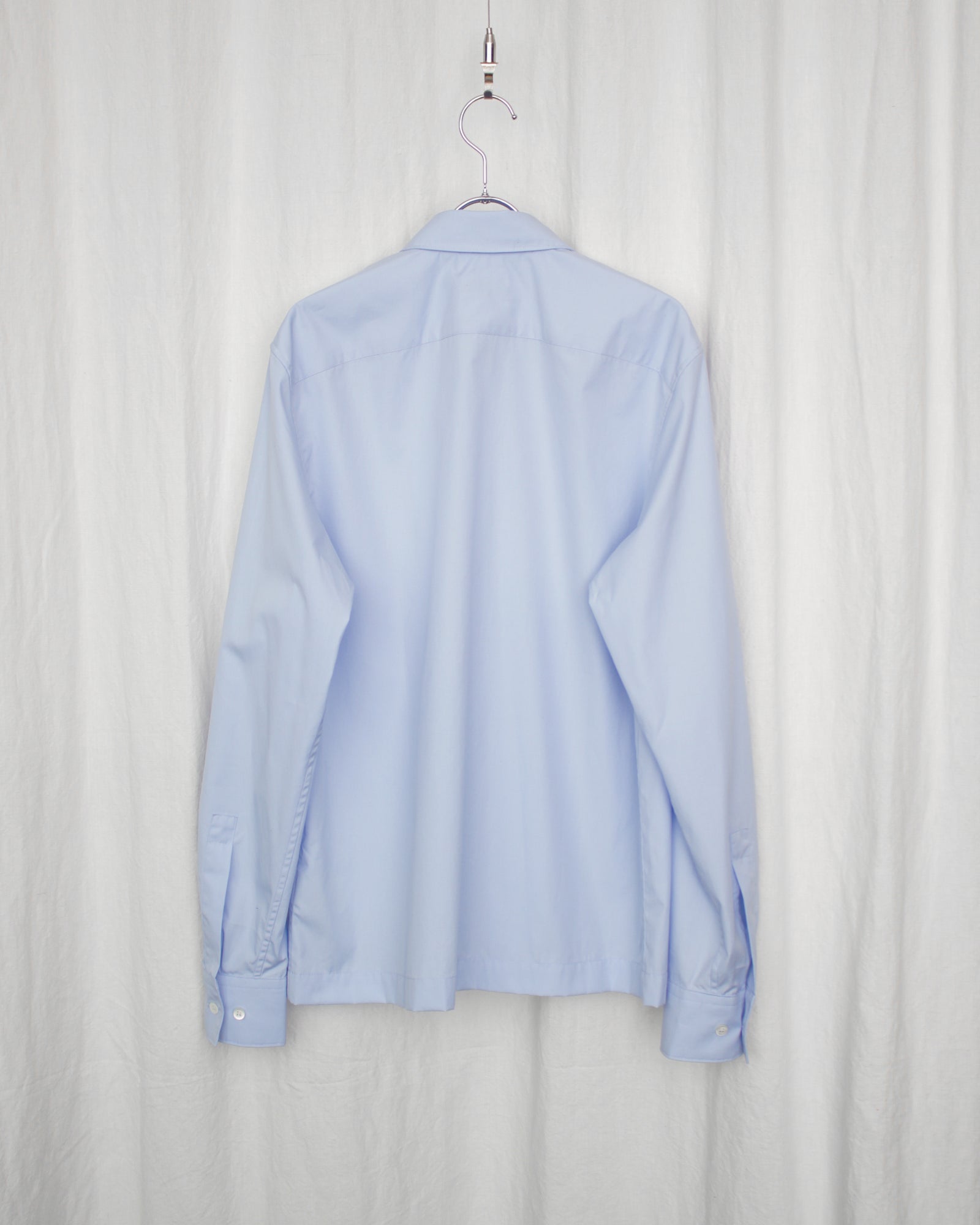 DRIES VAN NOTEN ライトブルー 長袖チュニック　試着のみ DRIES VAN NOTEN ライトブルー 長袖チュニック 試着のみ