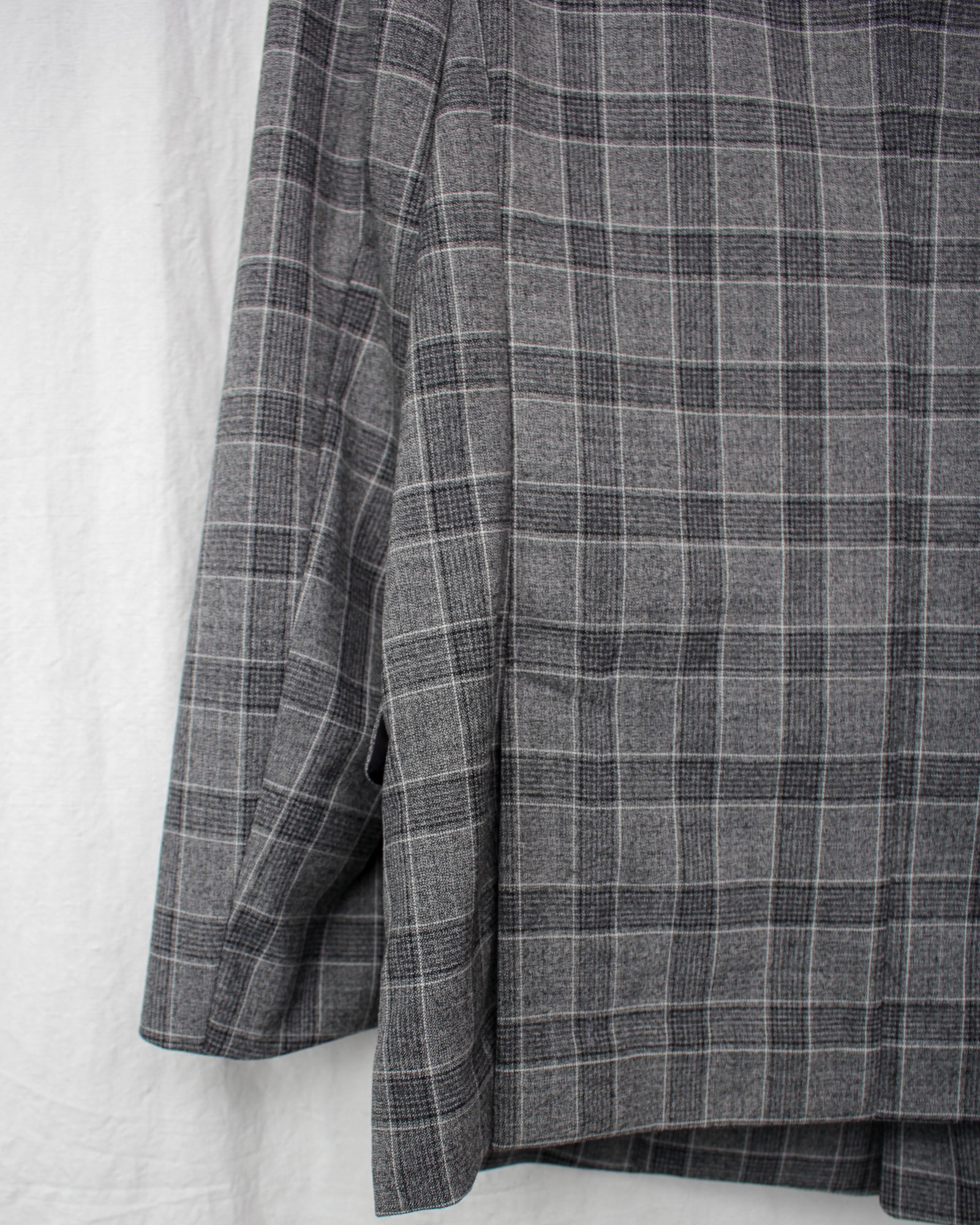 CLASS クラス 通販 GLENCHECK BUTTONLESS JACKET (CCFS04UNI) Grey