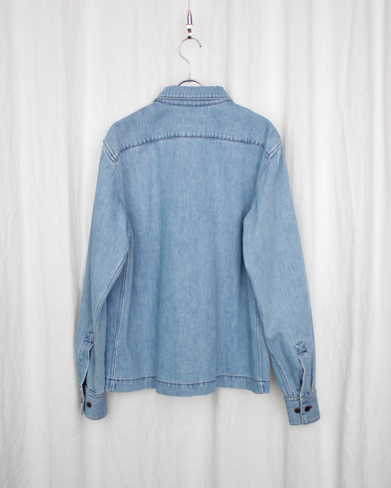 【DRIES VAN NOTEN】シルク混 シアープルオーバー　M Contrast top - Spring-Summer Women | Dries Van Noten