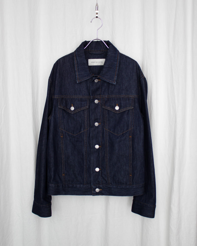 DRIES VAN NOTEN / VUSKIN DEN 2381 M.W.JACKET - Indigo (252-020581-2381)