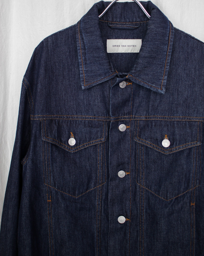 DRIES VAN NOTEN / VUSKIN DEN 2381 M.W.JACKET - Indigo (252-020581-2381)