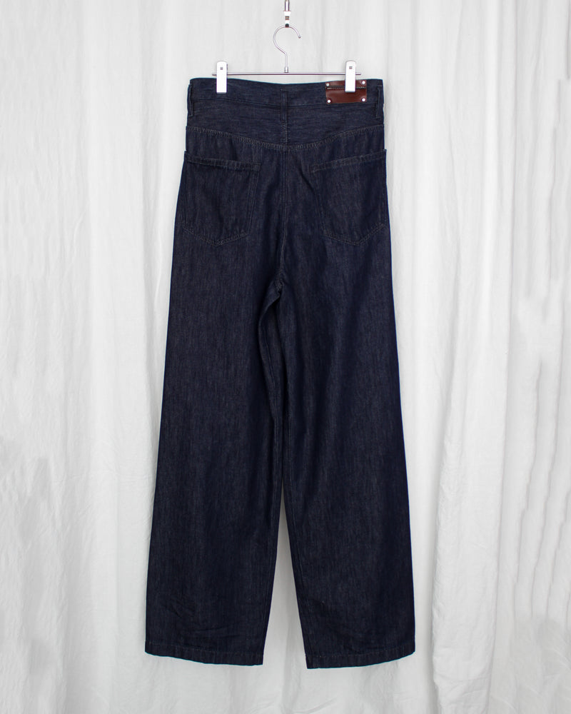 DRIES VAN NOTEN / PENNING DEN 2381 M.W.PANTS - Indigo (252-020923-2381)