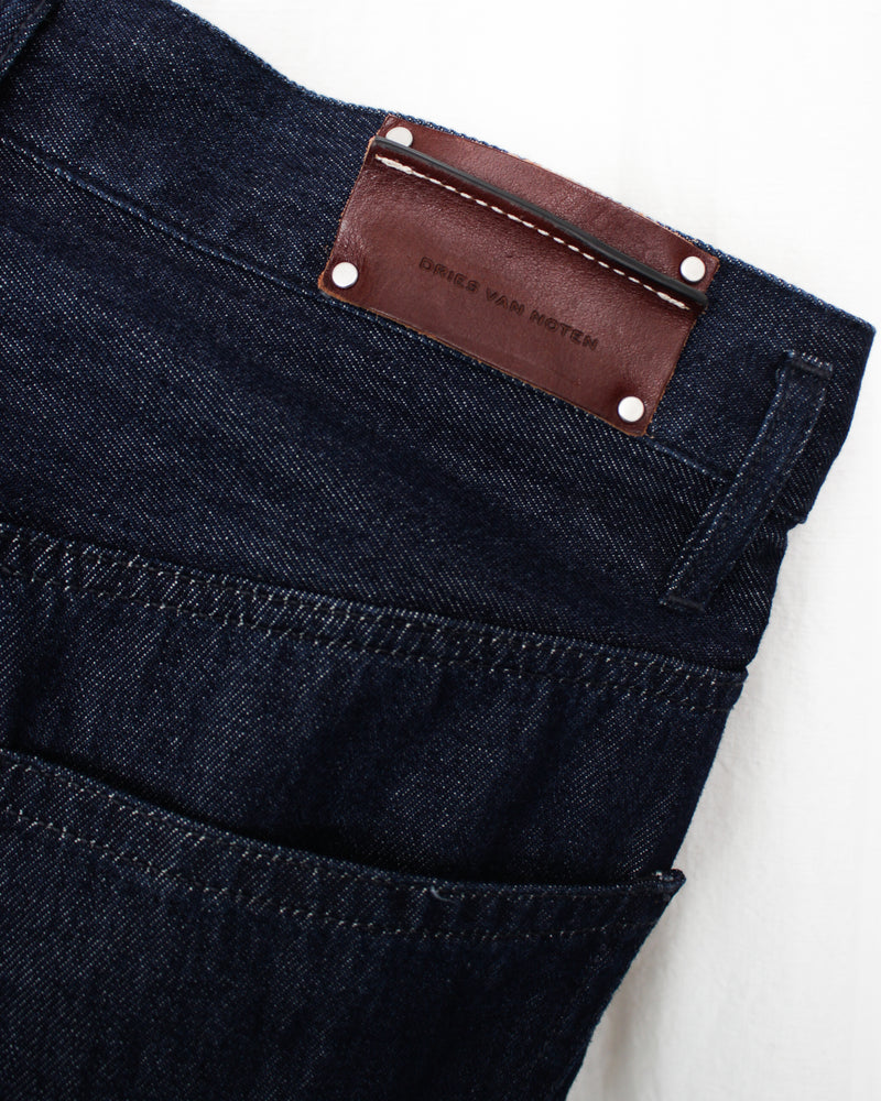 DRIES VAN NOTEN / PENNING DEN 2381 M.W.PANTS - Indigo (252-020923-2381)