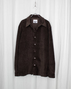 GABRIELA COLL GARMENTS / NO.197 CORDUROY SHIRT - Brown (S12-197)