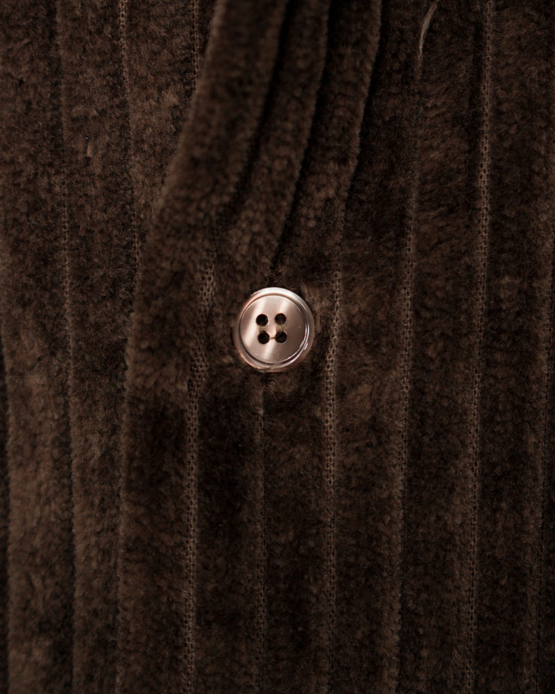 GABRIELA COLL GARMENTS / NO.197 CORDUROY SHIRT - Brown (S12-197)
