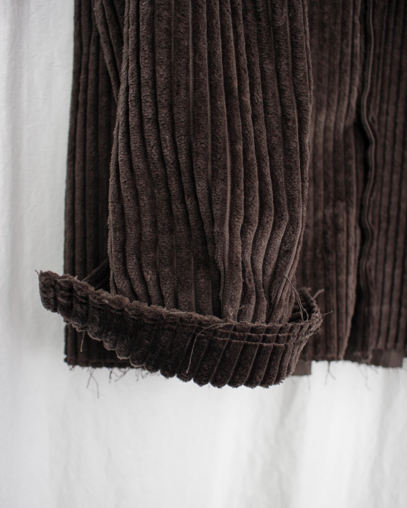 GABRIELA COLL GARMENTS / NO.197 CORDUROY SHIRT - Brown (S12-197)