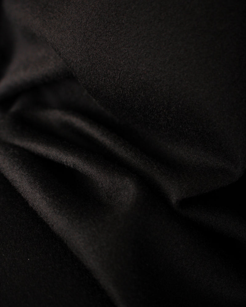 GABRIELA COLL GARMENTS / NO.197 HEAVY WOOL SHIRT - Black (S12-197)