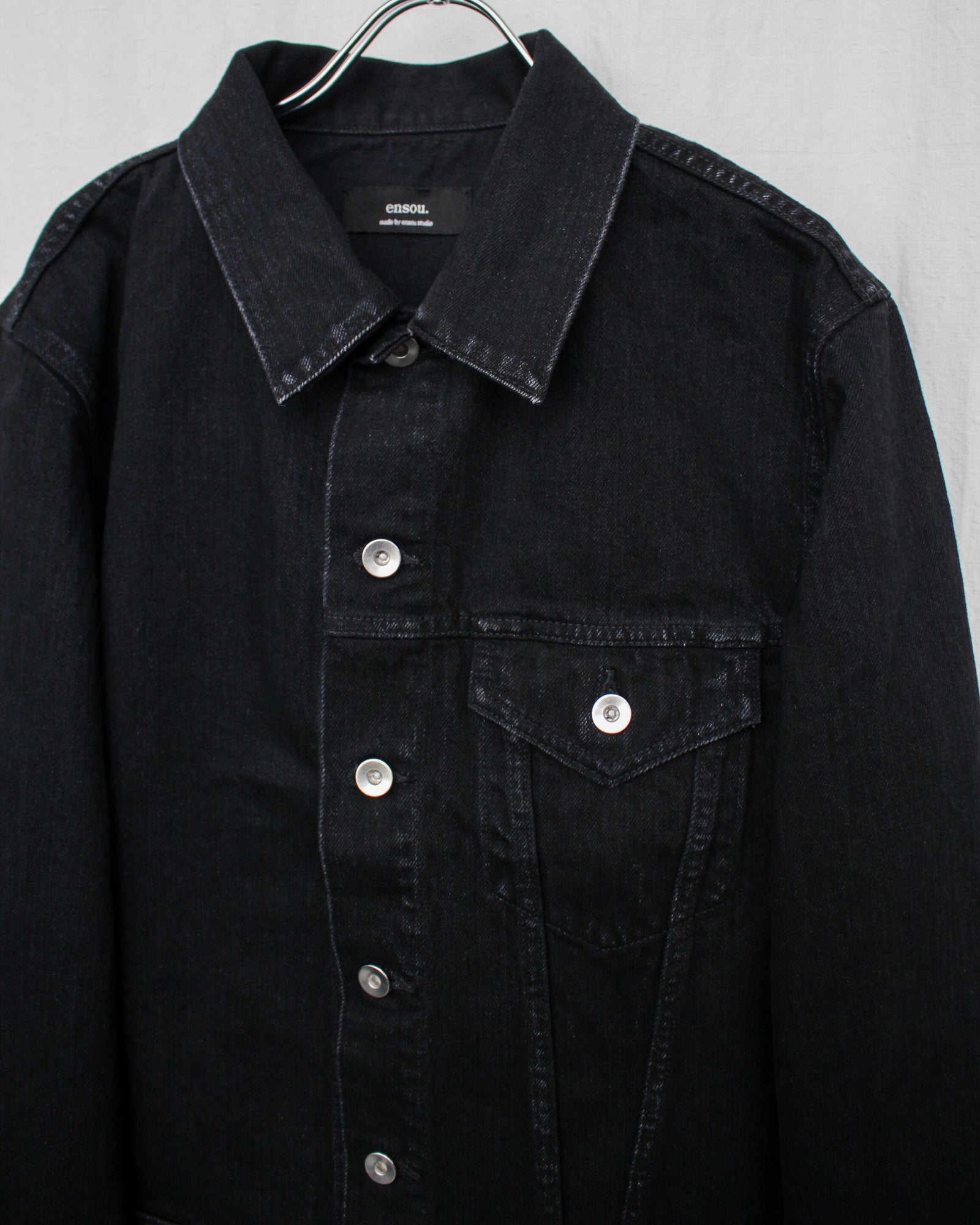ENSOU. エンソウ 通販 ERASED JEAN JACKET-WASHED (E10J009
