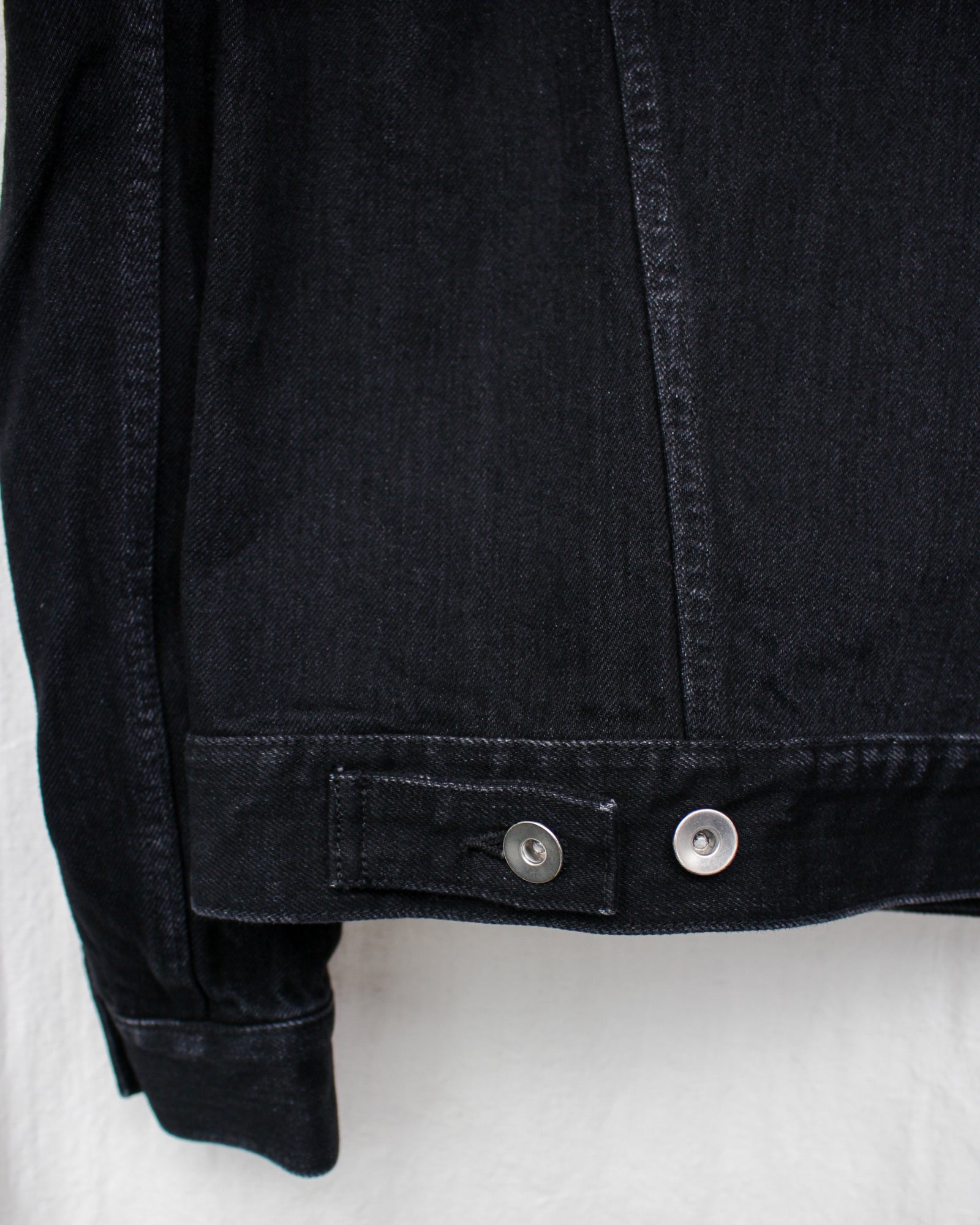 ENSOU. エンソウ 通販 ERASED JEAN JACKET-WASHED (E10J009) Black