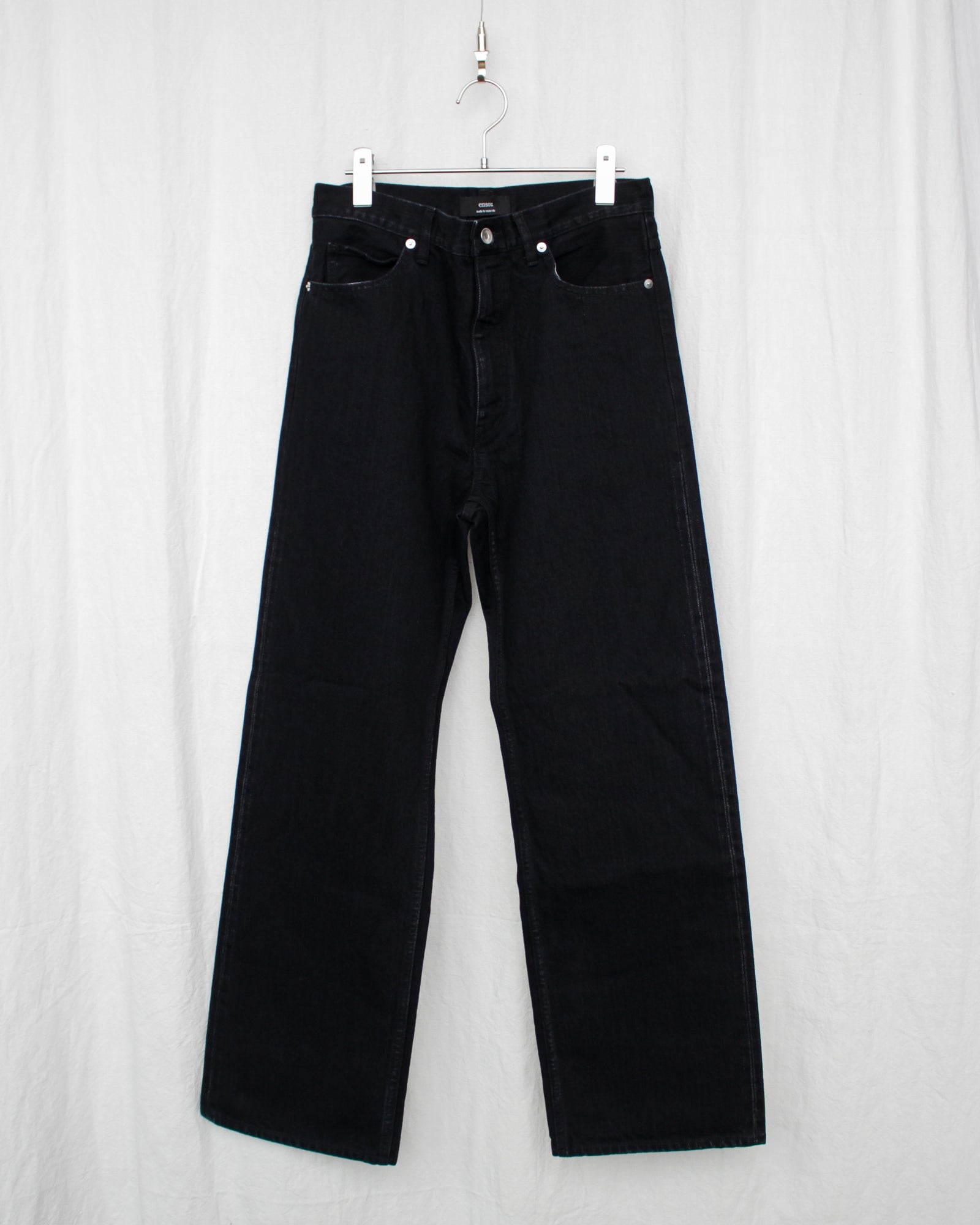 ENSOU. エンソウ 通販 BIG-E 4PK JEANS-WASHED (E10O007) Black ENSOU. エンソウ 通販 BIG-E 4PK JEANS-WASHED (E10O007) Black