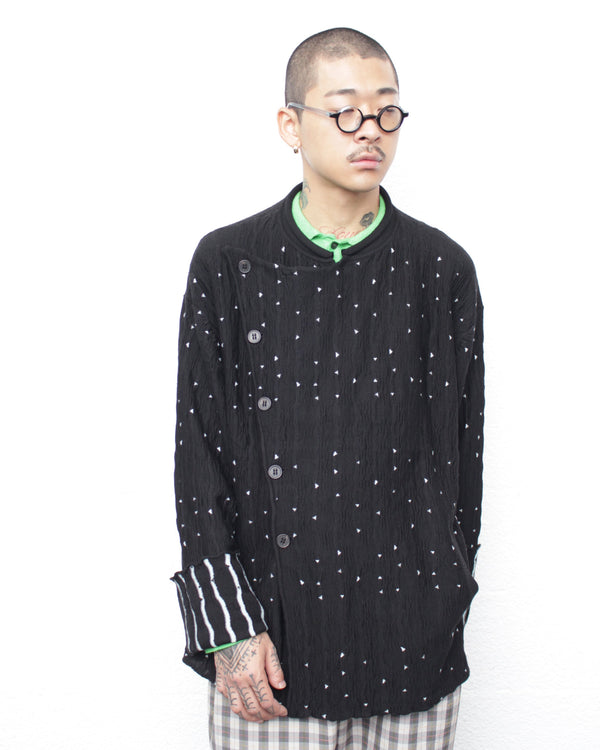 KIKO KOSTADINOV / RADAY KNITTED JACKET - Night Sky (KKAW25KN05-101)