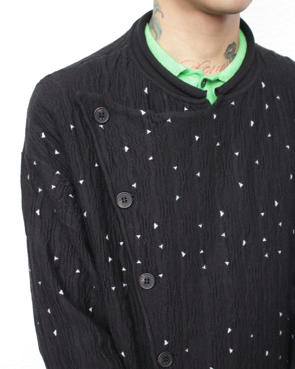 KIKO KOSTADINOV / RADAY KNITTED JACKET - Night Sky (KKAW25KN05-101)