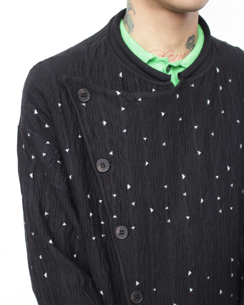 KIKO KOSTADINOV / RADAY KNITTED JACKET - Night Sky (KKAW25KN05-101)