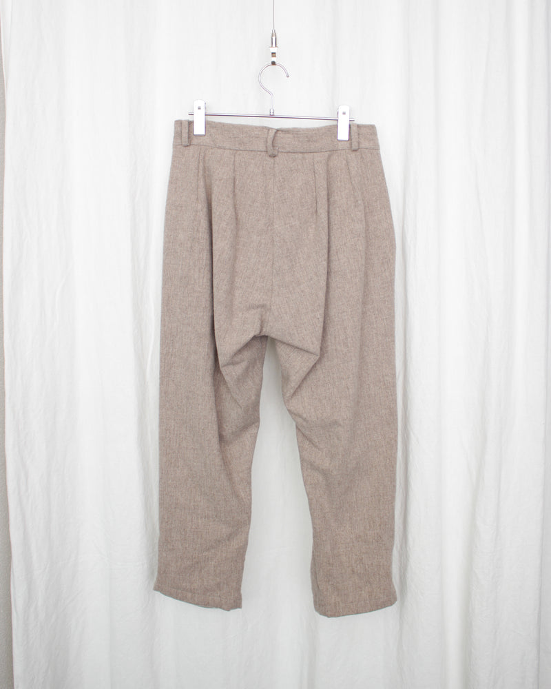 WILLIAM OWESON FÖRLAG / "TYPESETTER" TROUSERS - Natural (F3-TR4-15HLD-0130254)