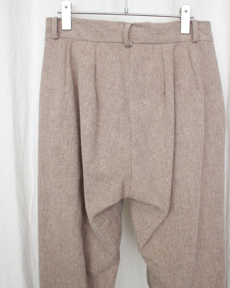 WILLIAM OWESON FÖRLAG / "TYPESETTER" TROUSERS - Natural (F3-TR4-15HLD-0130254)