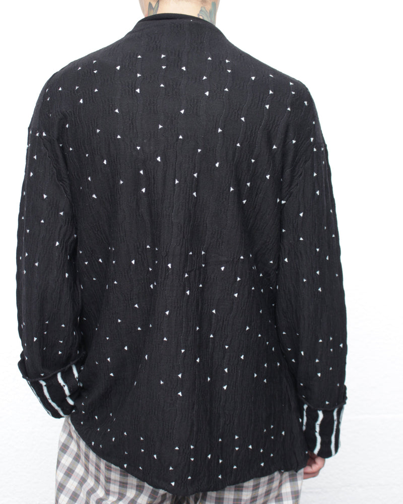 KIKO KOSTADINOV / RADAY KNITTED JACKET - Night Sky (KKAW25KN05-101)