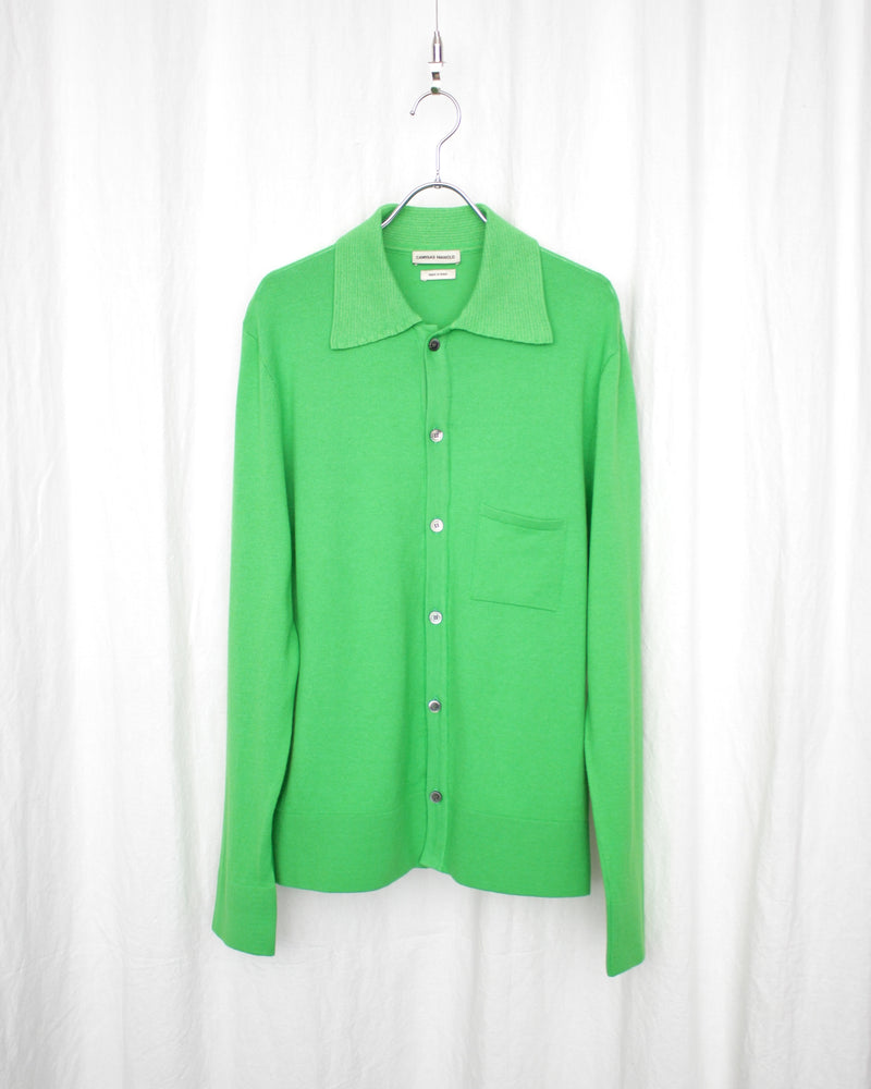 CAMISAS MANOLO / CLASSIC GREEN KNITTED SHIRT - Classic Green (25023002)