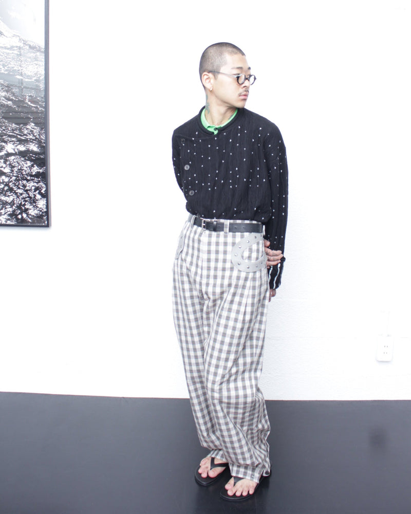 KIKO KOSTADINOV / RADAY KNITTED JACKET - Night Sky (KKAW25KN05-101)