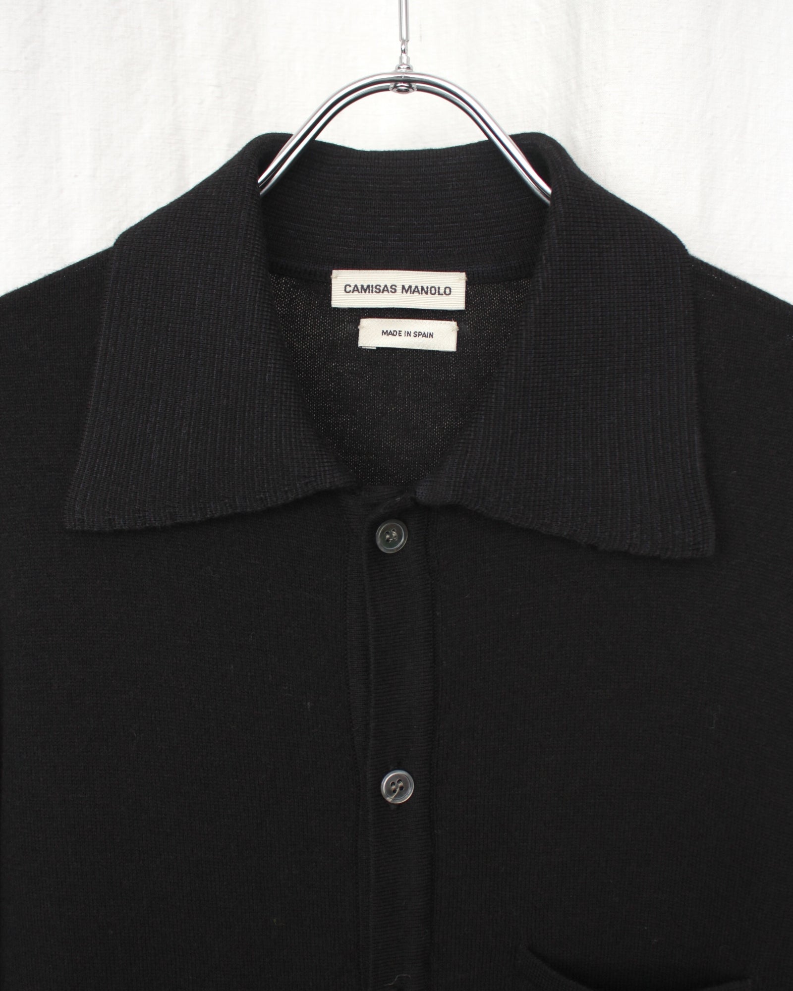 CAMISAS MANOLO カミサスマノロ 通販 NERO KNITTED SHIRT (25023004