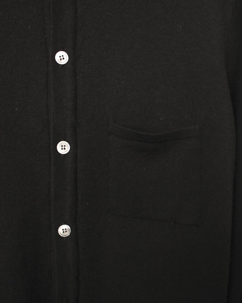 CAMISAS MANOLO / NERO KNITTED SHIRT - Black (25023004)