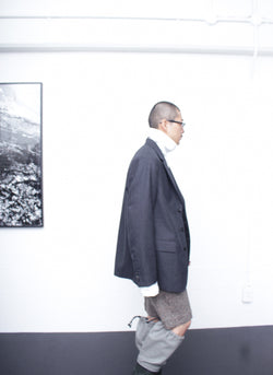 DRIES VAN NOTEN / BUFORDO 2193 M.W.JACKET - Dark Grey (252-020406-2193)