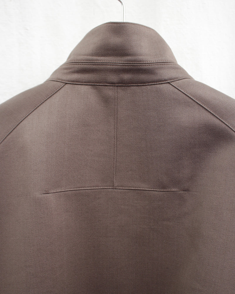 DRAPED TRACKSUIT (BR50-AW24) Brown