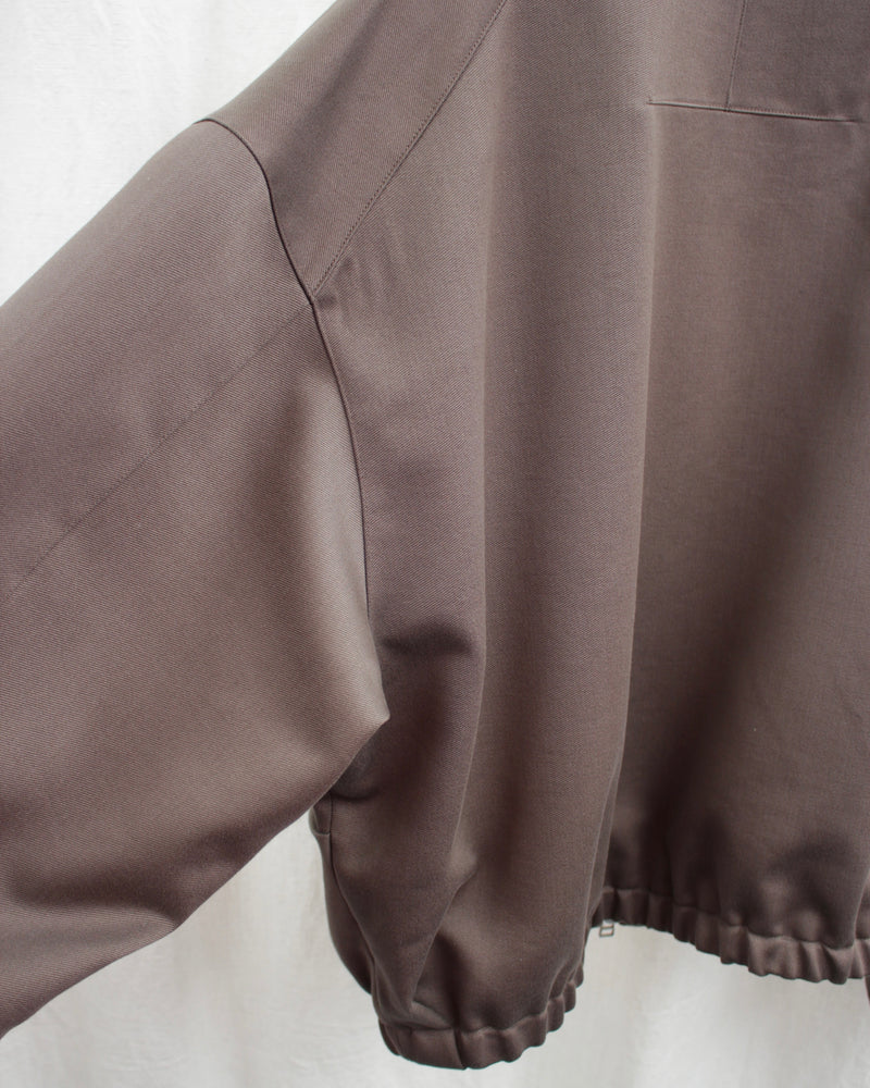 DRAPED TRACKSUIT (BR50-AW24) Brown