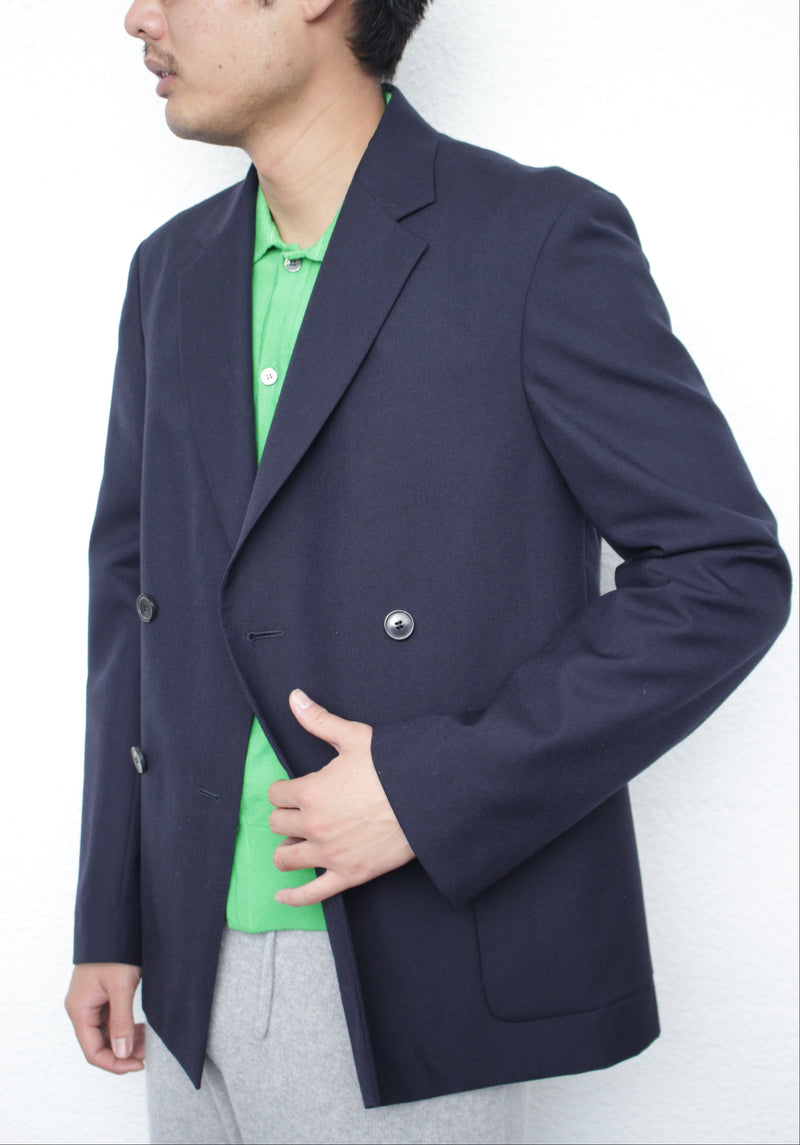 DRIES VAN NOTEN / BARLEYS 8218 MW.JACKET - Navy (241-020415-8218)