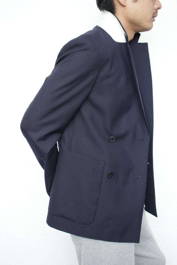 DRIES VAN NOTEN / BARLEYS 8218 MW.JACKET - Navy (241-020415-8218)