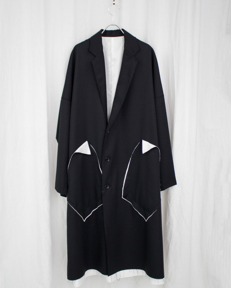 CLASSIC OVER COAT (MU-C50-100) Black